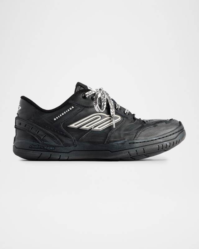 Hamptons Leather Low-Top Sneakers